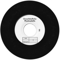 7": 1986  White-Label, unverkäufliche Musterplatte B-Seite