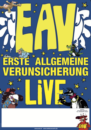 EAV auf "Live 2016"-Tour