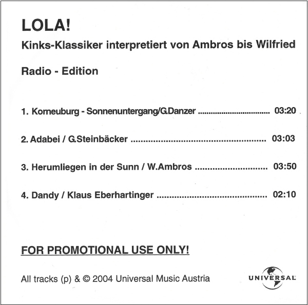 Lola! - Radio-Edition