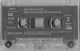 MC: 1990 EU EMI 7943494, Club-Edition 67631-2 B-Seite
