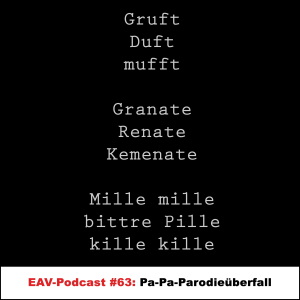 EAV-Podcast #63: Pa-Pa-Parodieüberfall